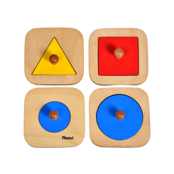 Montessori Single Shape Puzzle Set