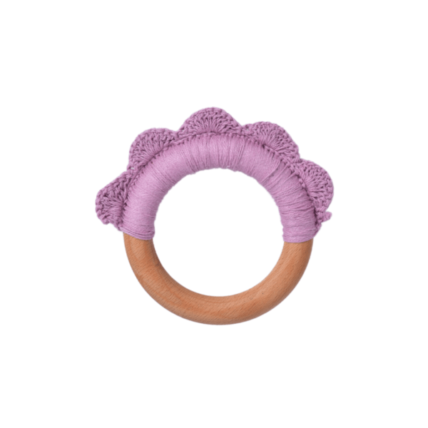 Wooden Crochet Ring