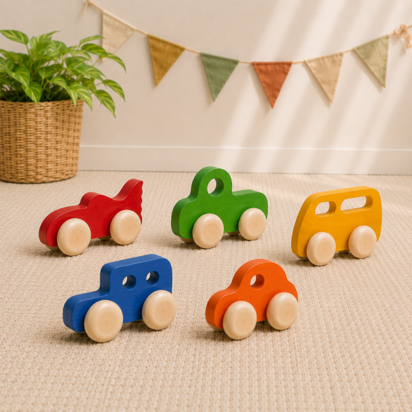 Wooden Vehicles Set